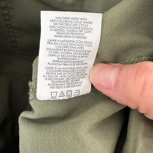 CAbi Olive Green Ankle Cargo Pants - Picture 11 of 12